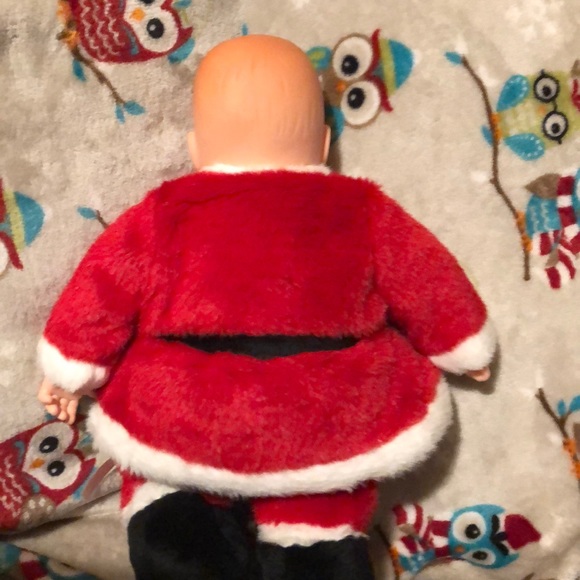 Anne Geddes Baby Santa Doll 16 - Picture 3 of 4